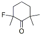 Cyclohexanone, 2-fluoro-2,6,6-trimethyl- (9CI)|