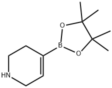 1,2,3,6-テトラヒドロ-4-(4,4,5,5-テトラメチル-1,3,2-ジオキサボロラン-2-イル)ピリジン HYDROCHLORIDE 化学構造式