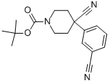 1-BOC-4-CYANO-4-(3-CYANOPHENYL)-PIPERIDINE|