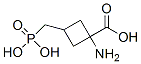 Cyclobutanecarboxylic acid, 1-amino-3-(phosphonomethyl)- (9CI) Structure
