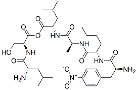 L-LEUCYL-L-SERYLP-NITRO-L-PHENYLALANYL-L-NORLEUCYL-L-ALANYL-L-류신메틸에스테르)