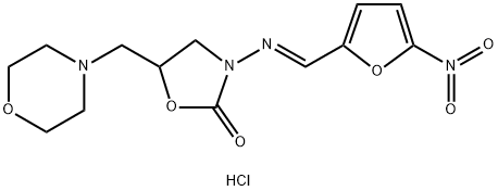 盐酸呋喃它酮,3759-92-0,结构式