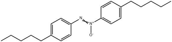 4,4′-二戊烷基氧化偶氮苯, 37592-87-3, 结构式