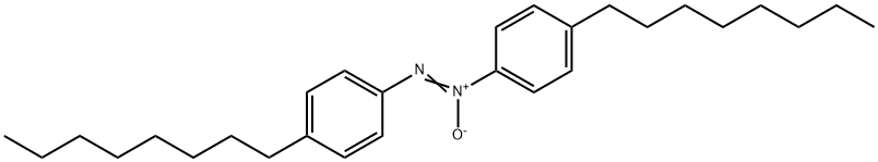 4,4′-ジオクチルアゾキシベンゼン 化学構造式