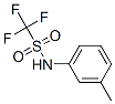 37595-72-5 Methanesulfonamide,  1,1,1-trifluoro-N-(3-methylphenyl)-