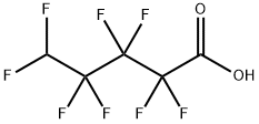 5H-OCTAFLUOROPENTANOIC ACID Structure