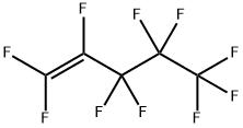 perfluoropent-1-ene  Structure