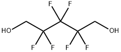 2,2,3,3,4,4-六氟环-1,5-戊二醇,376-90-9,结构式