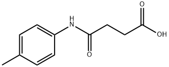 Butanoic acid, 4-[(4-methylphenyl)amino]-4-oxo- Struktur