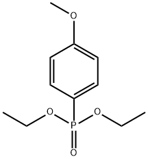 4-METHOXYPHENYLPHOSPHONIC ACID DIETHYL ESTER Structure