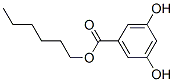 3,5-Dihydroxybenzoic acid hexyl ester,37622-61-0,结构式