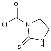 1-Imidazolidinecarbonyl chloride, 2-thioxo- (9CI) 结构式