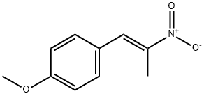 1-(4-METHOXYPHENYL)-2-NITROPROPENE 化学構造式