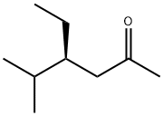 2-Hexanone, 4-ethyl-5-methyl-, (4S)- (9CI) 结构式