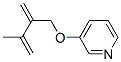Pyridine, 3-[(3-methyl-2-methylene-3-butenyl)oxy]- (9CI)|