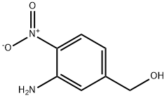 Benzenemethanol,  3-amino-4-nitro- Structure