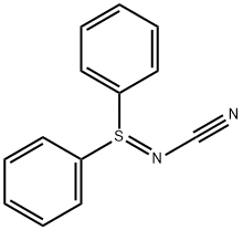 N-Cyano-S,S-diphenylsulfimine,37656-25-0,结构式