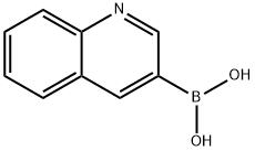 Quinoline-6-boronic acid Struktur