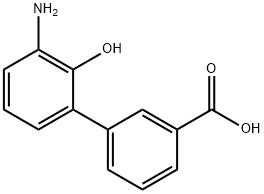 3''-AMINO-2''-HYDROXY-BIPHENYL-3-CARBOXYLIC ACID Struktur