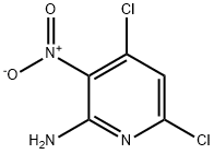 4,6-dichloro-3-nitropyridin-2-aMine Structure