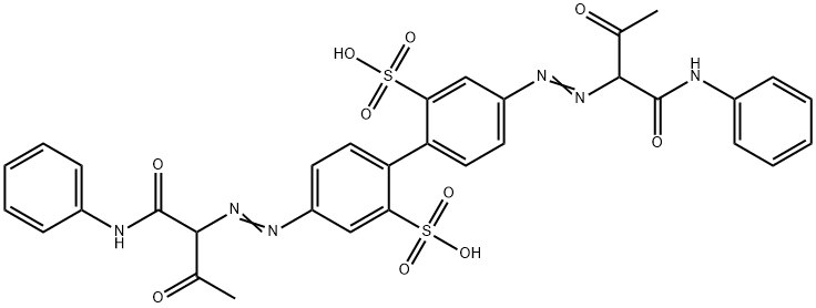37678-92-5 4,4'-bis[[2-oxo-1-[(phenylamino)carbonyl]propyl]azo][1,1'-biphenyl]-2,2'-disulphonic acid