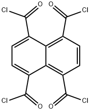 1,4,5,8-NAPHTHALENETETRACARBONYL TETRACHLORIDE Struktur