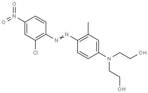 分散红5, 3769-57-1, 结构式