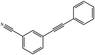 3-PHENYLETHYNYL-BENZONITRILE Structure