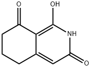 6,7-Dihydro-3-hydroxy-1,8(2H,5H)-isoquinolinedione 结构式