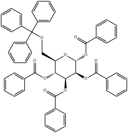 6-O-Trityl-1,2,3,4-tetra-O-benzoyl-α-D-mannopyranose|6-O-(三苯基甲基)-ALPHA-D-吡喃甘露糖四苯甲酸酯