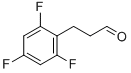 3-(2,4,6-TRIFLUORO-PHENYL)-PROPIONALDEHYDE Structure