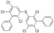 Phenyl(2,4,5-trichlorophenyl) sulfide Structure
