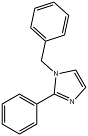 1-苄基-2-苯基咪唑,37734-89-7,结构式