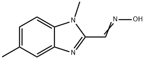 1H-Benzimidazole-2-carboxaldehyde,1,5-dimethyl-,oxime(9CI) Structure