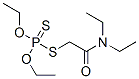 2-diethoxyphosphinothioylsulfanyl-N,N-diethyl-acetamide 结构式