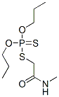 2-dipropoxyphosphinothioylsulfanyl-N-methyl-acetamide 结构式