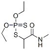 2-diethoxyphosphinothioylsulfanyl-N-methyl-propanamide 结构式