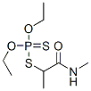 2-diethoxyphosphinothioylsulfanyl-N-methyl-propanamide Structure