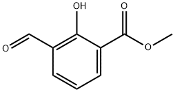 3-甲酰基-2-羟基苯甲酸甲酯,3775-05-1,结构式
