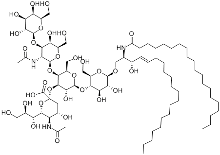 单唾液神经节苷酯,37758-47-7,结构式