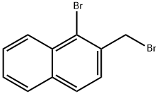1-BROMO-2-(BROMOMETHYL)NAPHTHALENE Structure