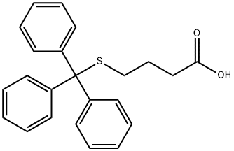 4-Tritylsulfanylbutanoic acid,377733-71-6,结构式