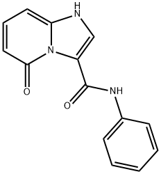 Imidazo[1,2-a]pyridine-3-carboxamide, 1,5-dihydro-5-oxo-N-phenyl- (9CI),377779-56-1,结构式