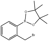 (2-BROMOMETHYLPHENYL)BORONIC ACID, PINACOL ESTER Struktur