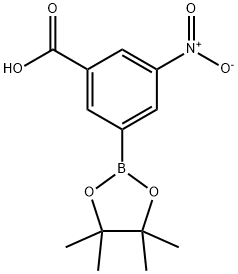 (3-CARBOXY-5-NITROPHENYL)BORONIC ACID, PINACOL ESTER price.