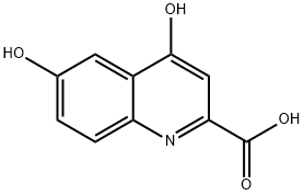 6-hydroxy-4-oxo-1H-quinoline-2-carboxylic acid Structure
