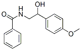 N-[2-Hydroxy-2-(4-methoxyphenyl)ethyl]benzamide Struktur