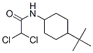 2,2-dichloro-N-(4-tert-butylcyclohexyl)acetamide Struktur