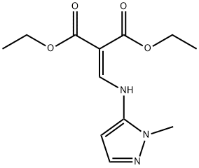 DIETHYL 2-([(1-METHYL-1H-PYRAZOL-5-YL)AMINO]METHYLENE)MALONATE|2-(((1-甲基-1H-吡唑-5-基)氨基)亚甲基)丙二酸二乙酯