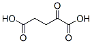 2-Oxopentanedioic acid 化学構造式